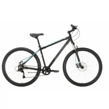 Велосипед STARK Respect 29.1 D Microshift -18"-22г. (черный-синий)