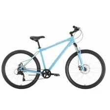 Горный велосипед STARK Respect 27.1 D Microshift синий/белый 20"