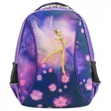 Рюкзак для гимнастики 216 М-033, 38 х 29 х 12 см, цвет фиолетовый/сиреневый