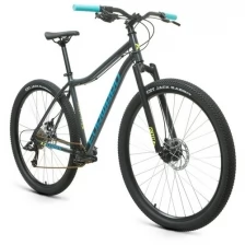 Велосипед горный хардтейл FORWARD SPORTING 29 X D 29" 19" темно-серый/зеленый RBK22FW29972 2022 г.