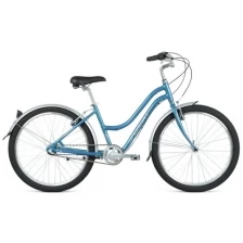 Велосипед городской rigid FORMAT 7732 26" OS серо-голубой RBKM1C363003 2021 г.
