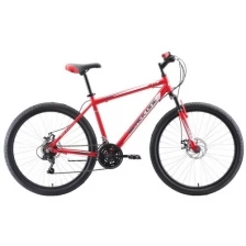 Велосипед Black One Onix 26 D Alloy (2021) 20" красный/серый/белый