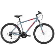 Велосипед Stark Outpost 26.1 V (2021) 18" серый/красный