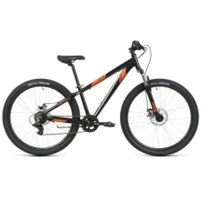 Велосипед горный хардтейл FORWARD TORONTO 26 2.2 D 26" 13" черный/оранжевый RBK22FW26032 2022 г.