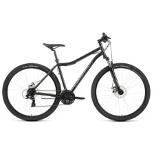 Велосипед горный хардтейл FORWARD SPORTING 29 2.0 D 29" 19" черный/темно-серый RBK22FW29920 2022 г.
