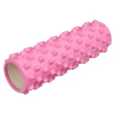 Роллер массажный для йоги 45 х 15 см, цвет розовый Sangh 5068588 .