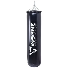 Мешок боксерский INSANE PB-01, 140 см, 70 кг, тент, черный