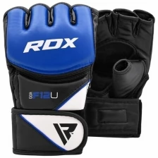 Перчатки для MMA RDX F12 Training Grappling Gloves Blue L