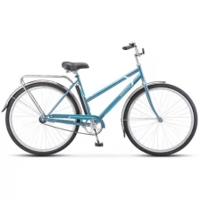 Велосипед подростковый Десна 28" Вояж Lady, Z010, голубой, размер 20"