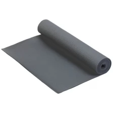 Коврик для фитнеса и йоги Larsen PVC р173х61х0,5см серый