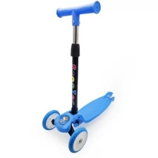 Самокат детский Funky Toys 3-х колесный складной, с регулируемой ручкой Розовый - Fanrong [200820219]