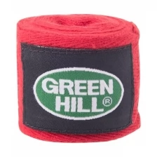 Бинт боксерский Green Hill Bc-6235a, 2,5м, х/б, синий