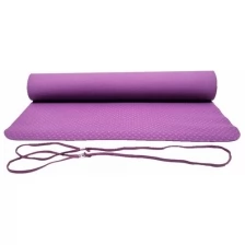 Коврик для йоги 183х61х0,4, фиолетовый