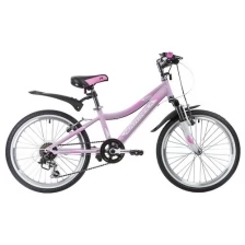 Детский велосипед Novatrack Novara 20" (2019) 20 Фиолетовый