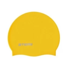 Шапочка для плавания ATEMI, силикон (желтый) SC307