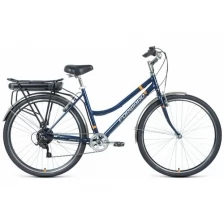 Электровелосипед горный хардтейл E-Forward OMEGA 28" 250w, 19" темно-синий