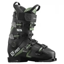 Горнолыжные ботинки Salomon S/Pro 120 Black/Oil Green (20/21) (27.5)