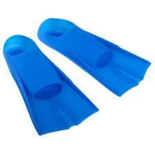 Ласты для плавания размер 30-32, цвет синий