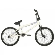 Велосипед STINGER GRAFFITI 20" (2021) (Велосипед BMX STINGER 20" GRAFFITI белый, сталь, размер 10")