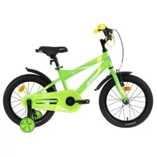 Детский велосипед GRAFFITI Deft 16", зеленый 7461787