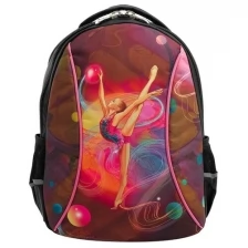 Рюкзак для гимнастики 216 M-032, цвет чёрный/розовый 4612632 .