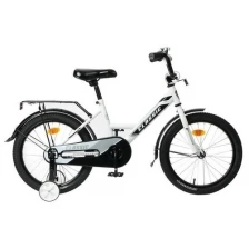 Детский велосипед GRAFFITI Classic 18", белый/черный 4510730