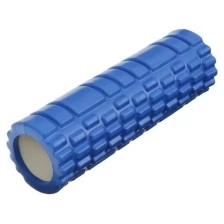 Роллер для йоги 29 х 9 см, массажный, цвет синий