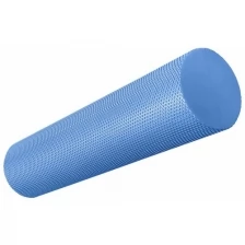E39104-1 Ролик для йоги полумягкий Профи 45x15cm (синий) (ЭВА)