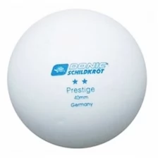 Мячики для н/тенниса Donic Prestige 2 (6 шт,белые) .
