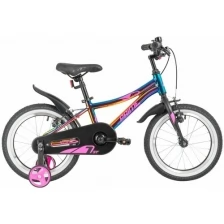 Детский велосипед Novatrack Prime 16 V-brake, год 2020, цвет Фиолетовый