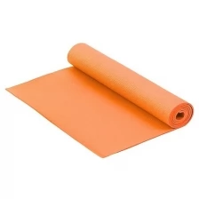 Коврик для фитнеса и йоги Larsen PVC р173х61х0,4см оранжевый