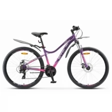 Горный (MTB) велосипед STELS Miss 7100 MD 27.5 V020 (2020) пурпурный 18" (требует финальной сборки)