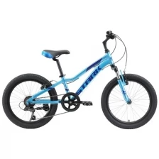 Велосипед Stark Rocket 20.1 V (2021) 12" голубой/синий/белый