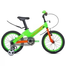 Велосипед FORWARD COSMO 16 (16" 1 ск.) 2020-2021, зеленый, 1BKW1K7C1018