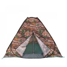 Палатка автоматическая пятиместная туристическая камуфляжная 250х250x175 см