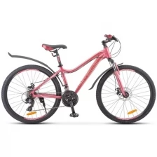 Горный (MTB) велосипед STELS Miss 6000 MD 26 V010 (2021) розовый 17" (требует финальной сборки)