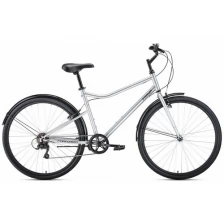 Велосипед FORWARD PARMA 28 (28" 7 ск. рост 19") 2020-2021, черный/белый, RBKW1C187002