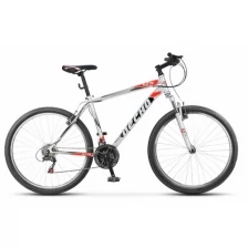 Велосипед ДЕСНА-2710 V 27,5-21" -22г.F010 (серебристый-красный)