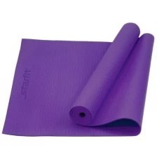 Коврик для йоги и фитнеса Core FM-101 173x61, PVC, желтый пастель, 0,6 см