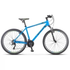 Велосипед Горный Stels Navigator 590 V 26" K010 2020 (20, Синий/салатовый)