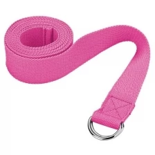Ремешок для йоги Start Up NT18021 р 173х3,8 см розовый