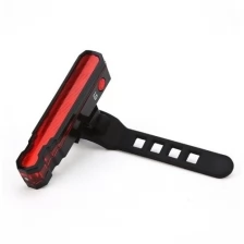 Лазерный велосипедный задний ограничивающий фонарь для безопасности, аккумуляторный, зарядка USB