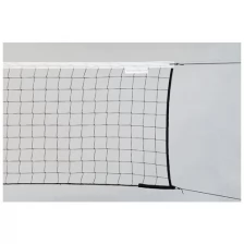 Сетка волейбольная профи (нить 4,0 мм) без троса 9,5*1 м Черный