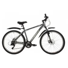 Горный велосипед FOXX 27.5" Aztec D серый, размер 16" 27SHD.AztecD.16GR2