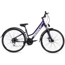 Городской велосипед Dewolf Asphalt 20 W (2022) фиолетовый 14"