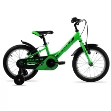 Велосипед детский Dewolf 2022 Ridly JR 16, One Size Only, neon green/black/neon green