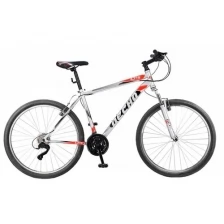 Велосипед Десна 2710 V 27.5 F010 (2021) 19 серебристый/красный (требует финальной сборки)