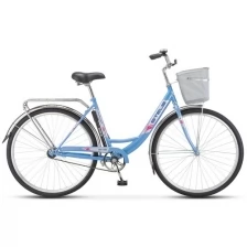 Велосипед STELS Navigator-345 28 Z010 (2017) 20 фиолетовый + корзина