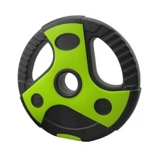 Диск пластиковый/цемент чёрный с зелеными вставками CPL-200 (d 26 мм.) 2,5 кг.