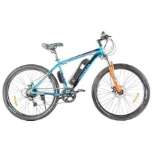 Электровелосипед Eltreco XT 600 D синий-оранжевый